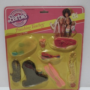 Mint auf der Original Karte, Mattel Barbie Finishing Touches Hair Fun, 1982!