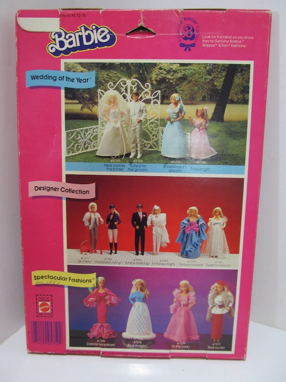 VINTAGE MATTEL BARBIE DOLL 1986 FASHION CLASSICS OUTFIT CLOTHES