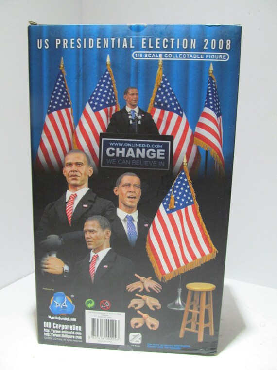 【開封品】アメリカ大統領選挙2008 オバマ- 1/6 アクションフィギュア Amazon.co.jp: 【DID】 1/6 アクション フィギュア US