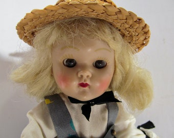 Vogue 1954 Tiny Miss Series, Ginny, Painted Lash Walker