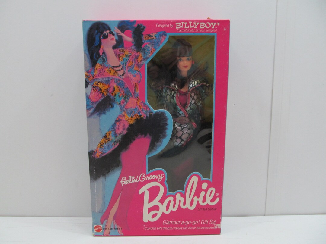 Buy NRFB 1986 Feelin' Groovy Barbie Designed by Billyboy, Mattel Online in  India