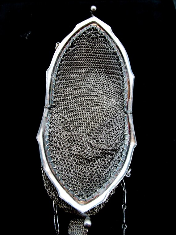 Antique 1920's Mesh Ladies Dance Purse - image 5