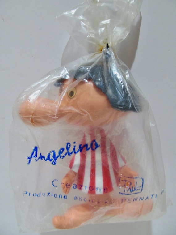 Rara figura de mascota animada de 5 de Paul Campani Angelino 1964 precio de venta recomendado Etsy Mexico