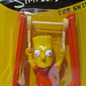 Old Store Stock, 1999 The Simpsons The Swinger Toy, Bart/Small Planet Toys