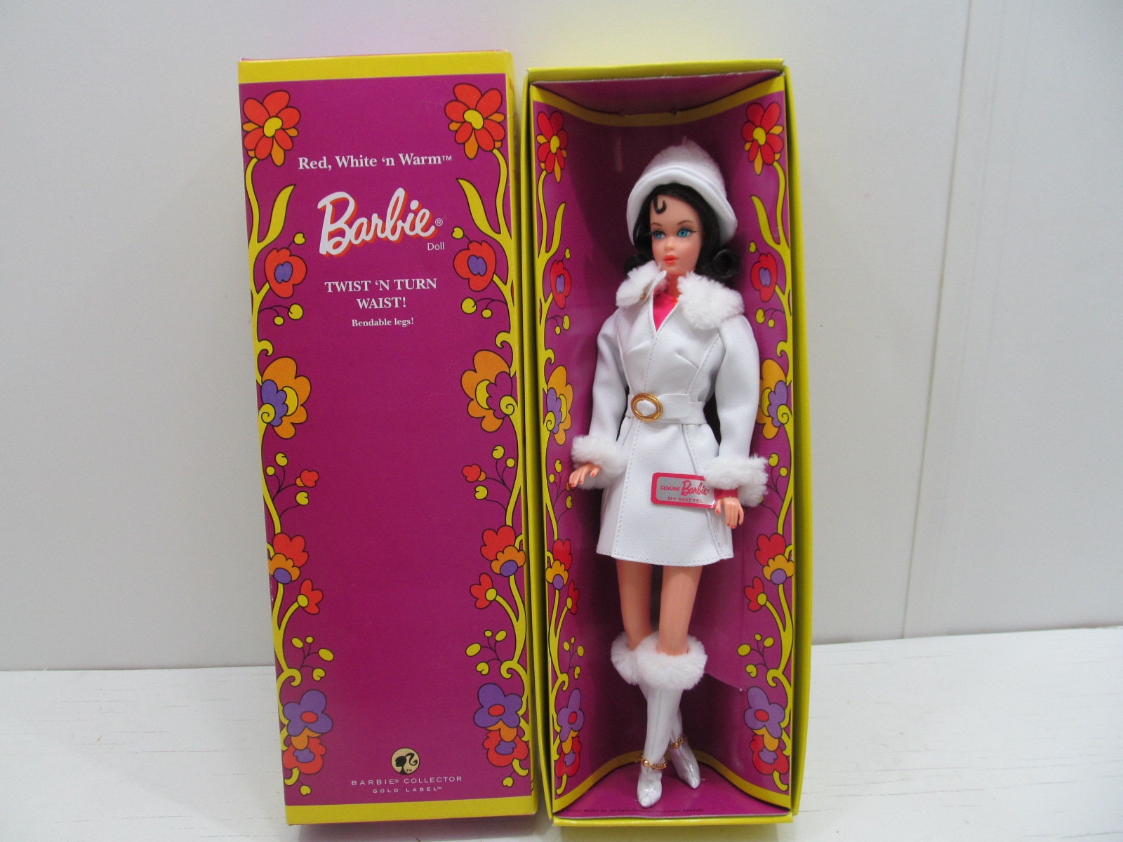 Red white and warm barbie sale