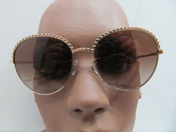 Chanel Pantos Sunglasses in Brown