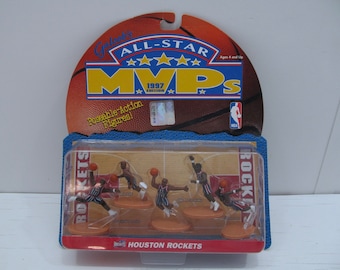 MOC Galoob's All Star MVPS 1997 Action Figures, Houston Rockets