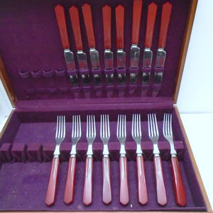 16 Teiliges Kirsch Besteck Besteck Set