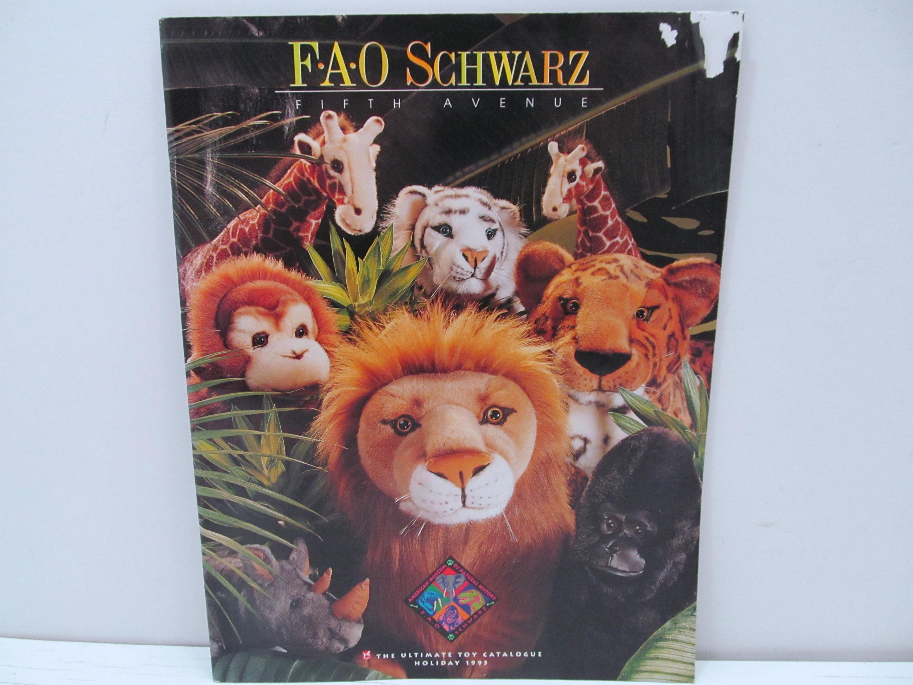 Vintage FAO Schwarz Holiday 1995 Toy Catalog - Etsy