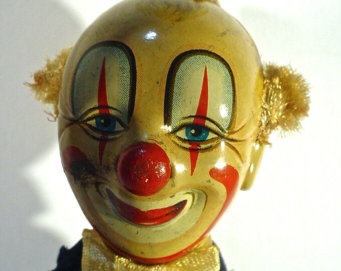 Rare 1950's Alps 1950's Smiling Sam Carnival Clown - Etsy