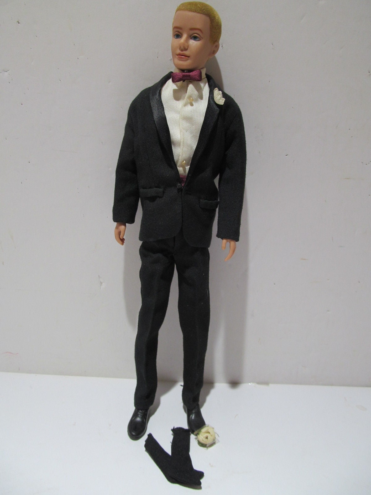 Vintage Mattel Ken Outfit Tuxedo 1961 Complete Etsy