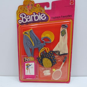 Seltene Mattel Barbie Fashion Favourites Court Casuals, NRFB, 1979