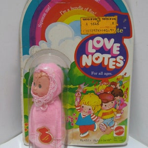 NRFC Mattel 1 Note Love Notes Squeeze Doll, 1979