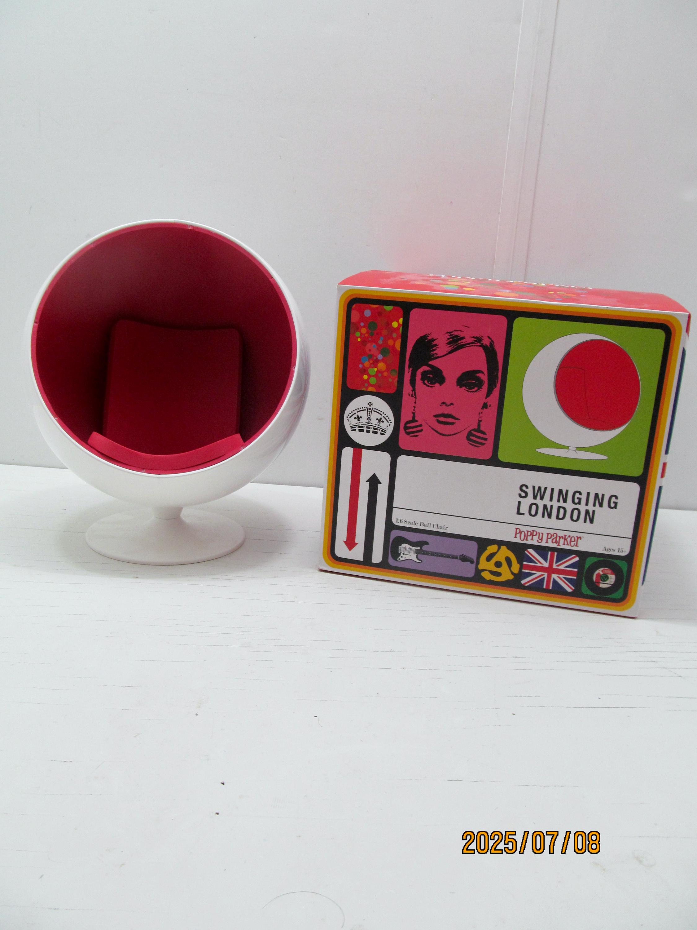Integrity Toys Poppy Parker Swinging London Ball Chair, MIB - Etsy
