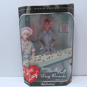 NRFB Mattel Lucille Ball I Love Lucy „Job Switching“ 1998