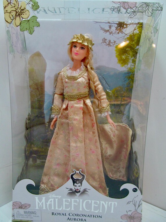 Disney Movie Maleficent NRFB Royal Coronation Aurora Disney Movie Maleficent NRFB Royal Coronation Aurora