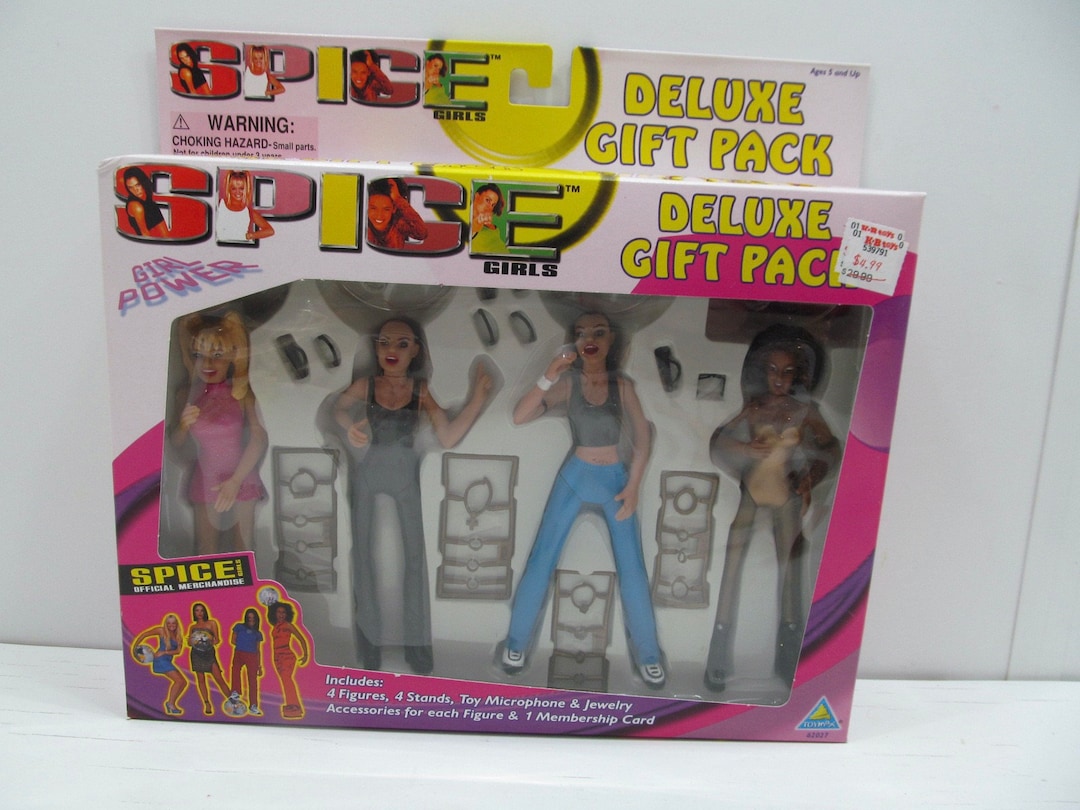 NRFB Spice Girls Deluxe Gift Pack, Toymax, 1998 - Etsy