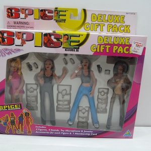 NRFB Spice Girls Deluxe Gift Pack, Toymax, 1998