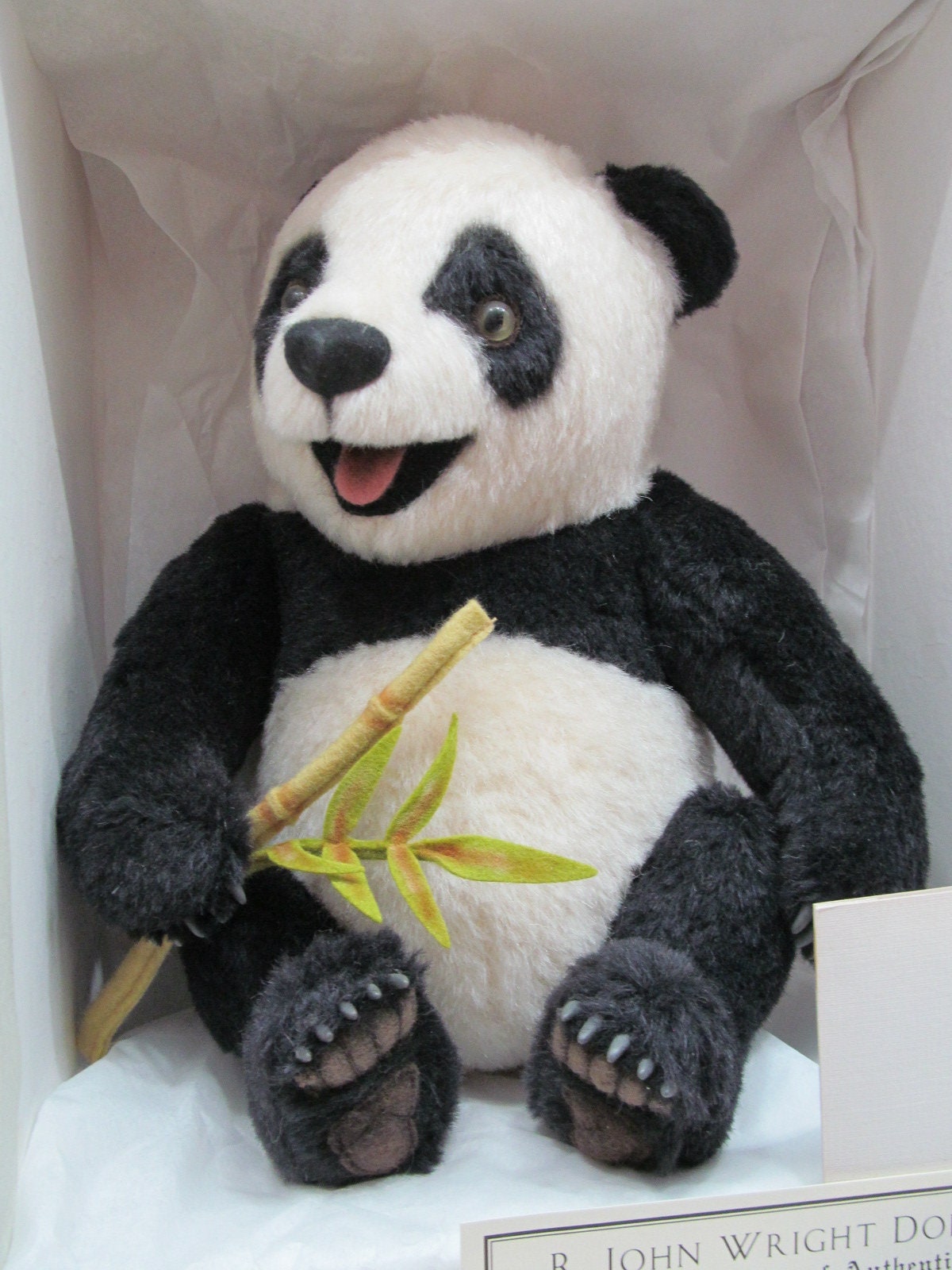 R. John Wright Baby Bear Collection Bao-bao Panda, 2000 - Etsy R. John Wright Baby Bear Collection Bao-bao Panda, 2000 - Etsy