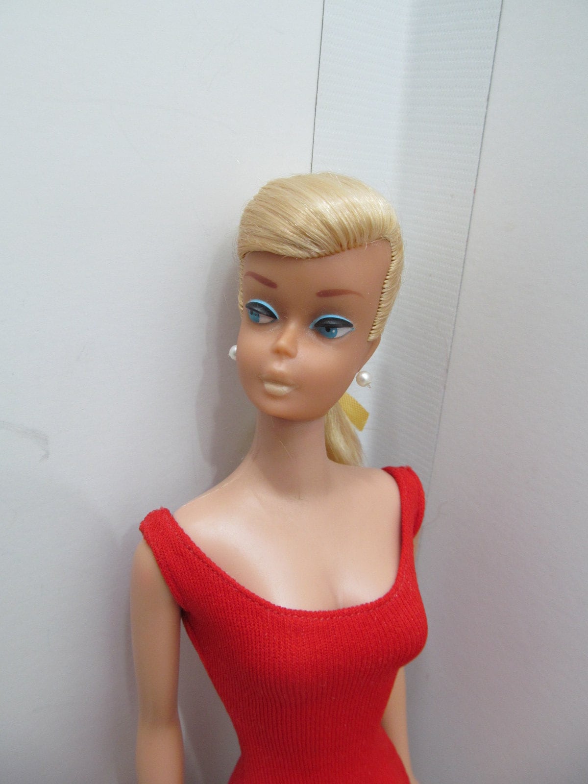 Vintage Barbie 1964, Swirl Ponytail Platine édition européenne Fabriqué