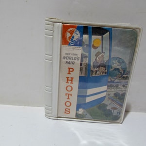 Mint Unbenutzt 1964-65 New York World&#39;s Fair Mini Photo Album