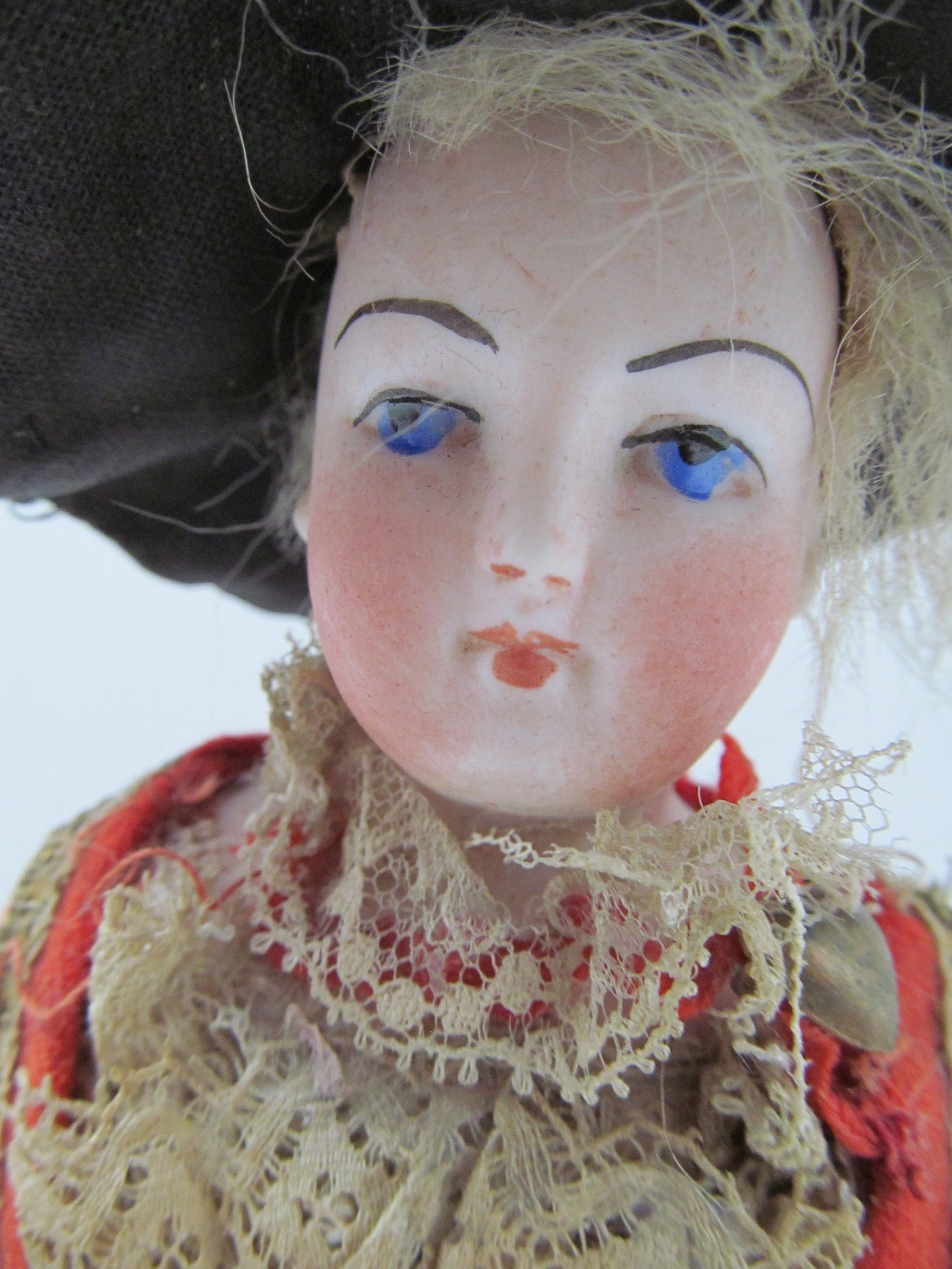 Antique All Original 10" French Fashion Doll
