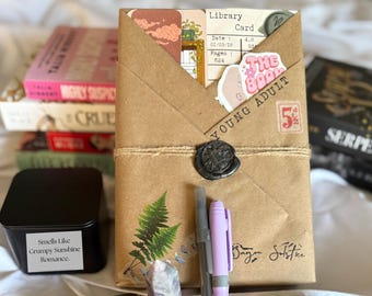 Blind Date With A Book Gift Box: Scented Candle, Crystal & More