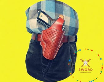 Leder-OWB-Holster, Korbgeflecht, Beretta 92X, F92, 92FS