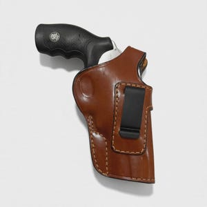 Leren IWB-holster voor Ruger SP101 357 Magnum 3 inch, rechtshandig