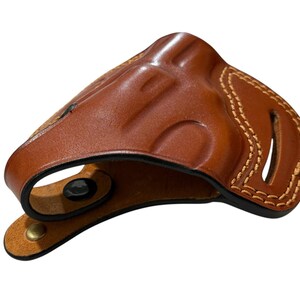 Leder OWB Holster für Ruger SP101 357 Magnum Bild 12