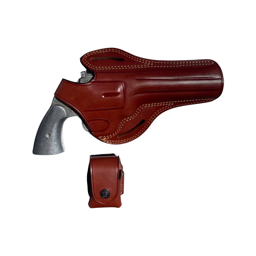 Sword Handmade Holster 357 Magnum 6inch Leather OWB Holster Etsy