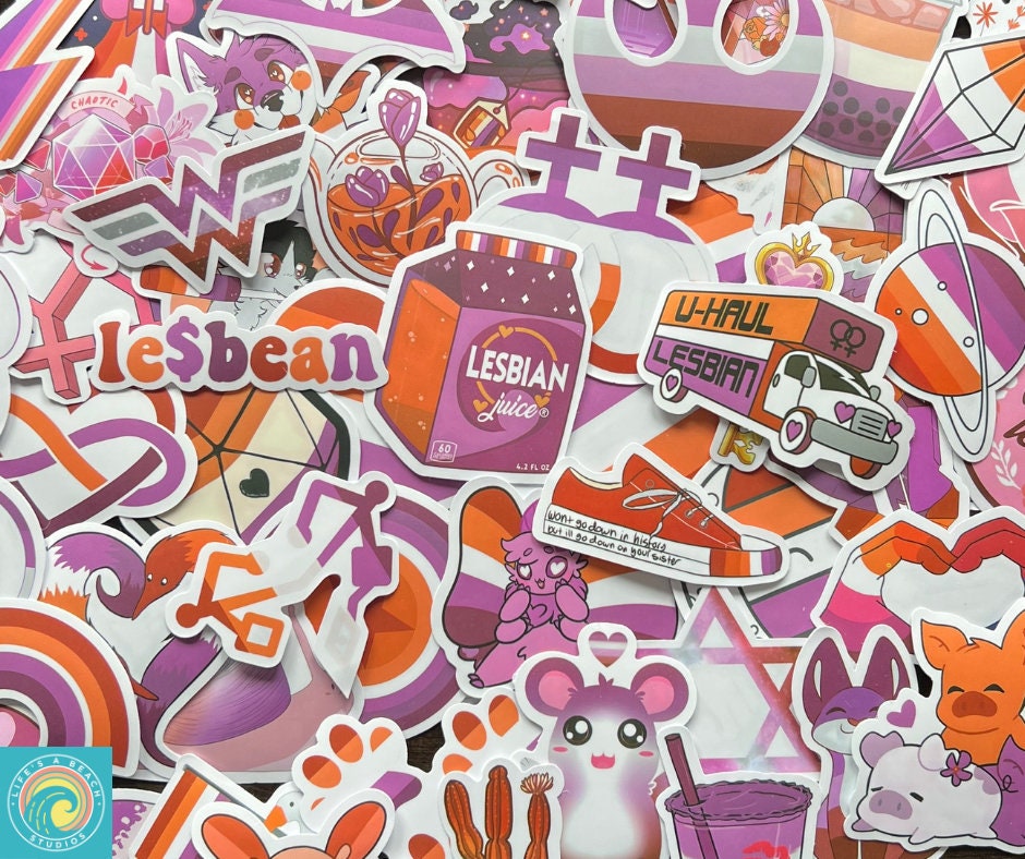 Lesbian Twice Logo Sticker for Sale by Rain6458