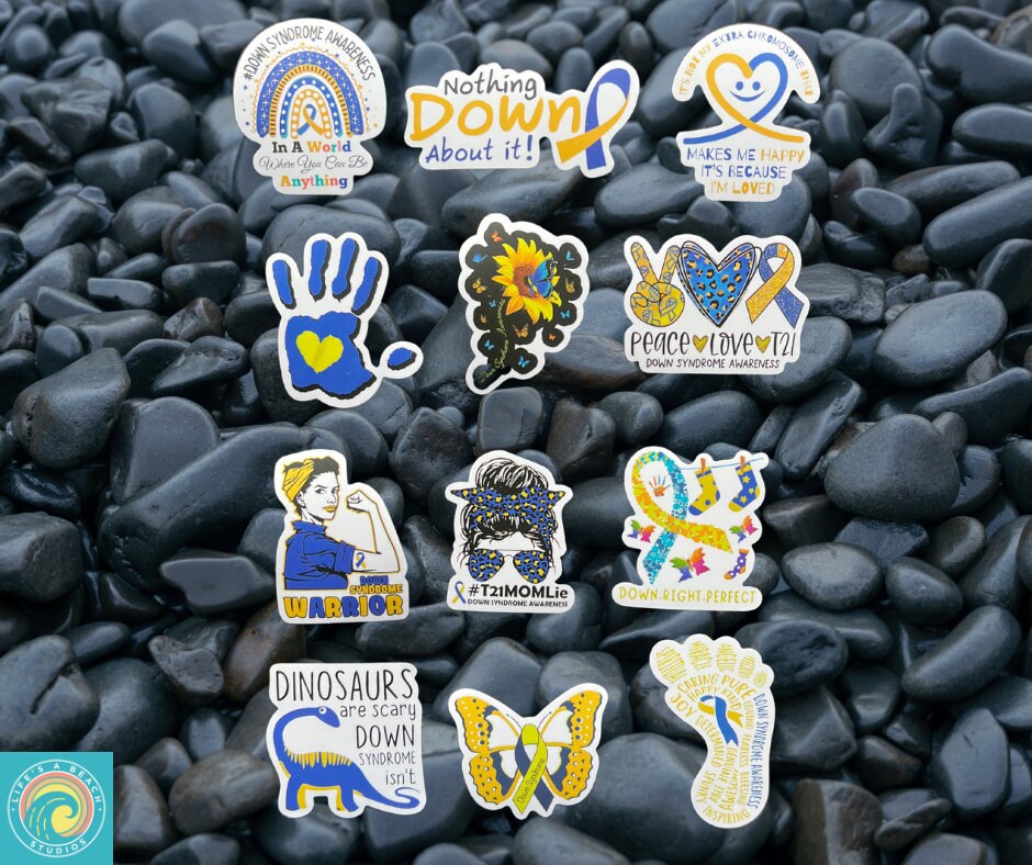 Down Syndrome Stickers Down Syndrome Love Support - Etsy