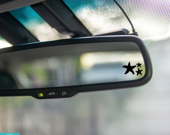 Starfish Decal, Mini Starfish, Beachy, Ocean, Sealife, Rearview Mirror Decal, Mini Decal, Indoor/Outdoor Vinyl, Many Colors, FREE SHIPPING