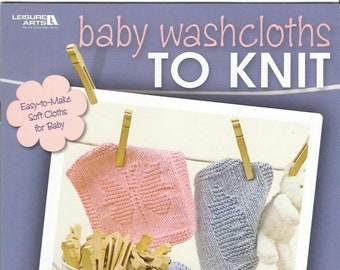 LA - 4352 - Baby Washcloths to Knit