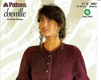 Patons 3937 Cárdigan