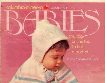 2523 Bebés prendas diminutas para niños pequeños 1970