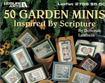 LA2759 50 Garden Minis Inspired by Scripture 1995