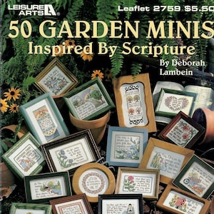 LA2759 50 Garden Minis Inspired by Scripture 1995