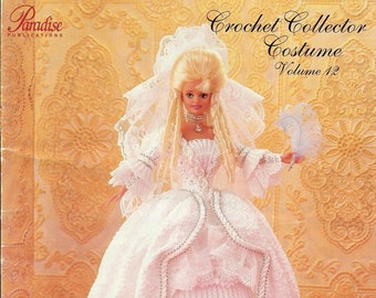 Traje de coleccionista de ganchillo, vol. 12, novia de Luis XVI de 1778