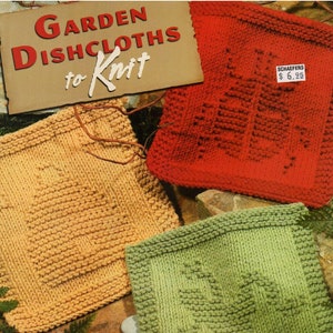 LA - 3934 - Garden Dishcloths to Knit