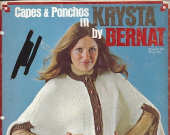 Capas y Ponchos 2 puntos 2 crochet 1973