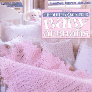 LA - 3015 - Absolutely Gorgeous Baby Afghans Book 4  1998