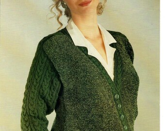 Patons 3935 Cárdigan