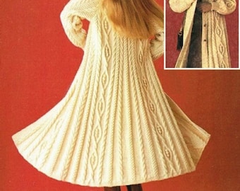 Abrigo Aran de mujer