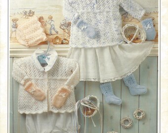 Patrón de canastilla de encaje de punto Peter Pan