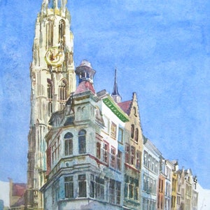 Antwerp OLV tower