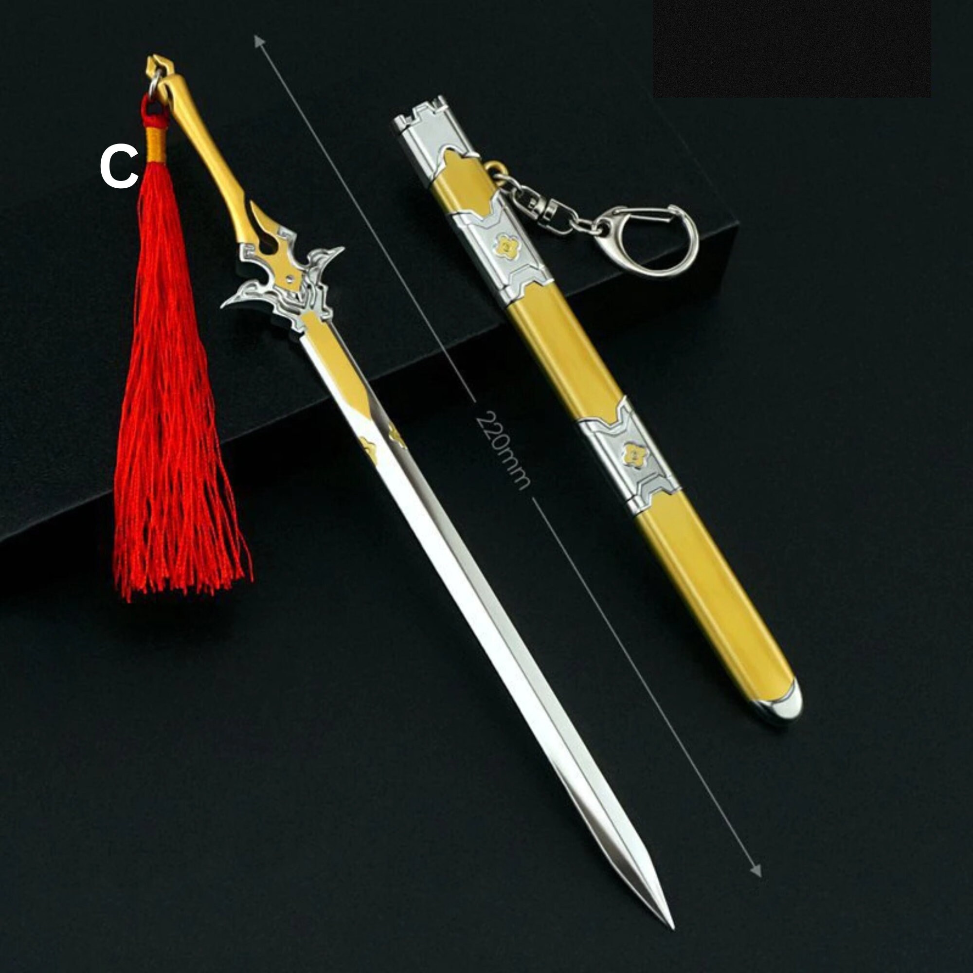 Handmade Anime Key Chain, Swords, Katana, Samurai, Anime Accessories, Samurai Armor, Gifts for