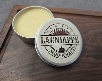 Board Butter, Board Wax, Cutting Board Conditioner, Charcuterie Board Conditioner, All Natural, 4oz Tin, Food Safe Oil and Beeswax