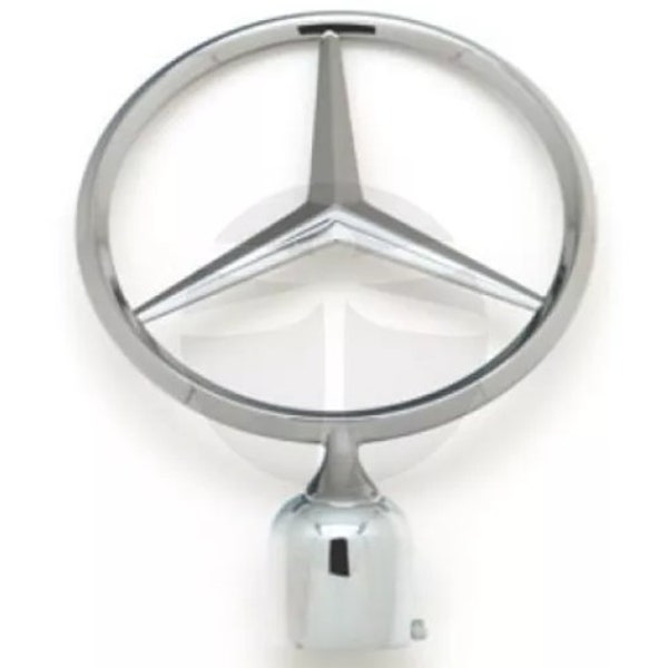 Star Mercedes Benz star emblem badge anti theft original W123 W124 W126 W201 official